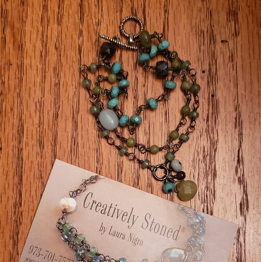 Gemstone Artisan bracelet